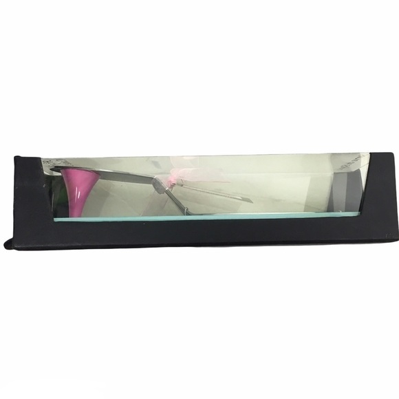WILD EYE DESIGNS Cake Server Pink High Heel Stainless Steel Metal Magnetic NWT - Picture 3 of 9